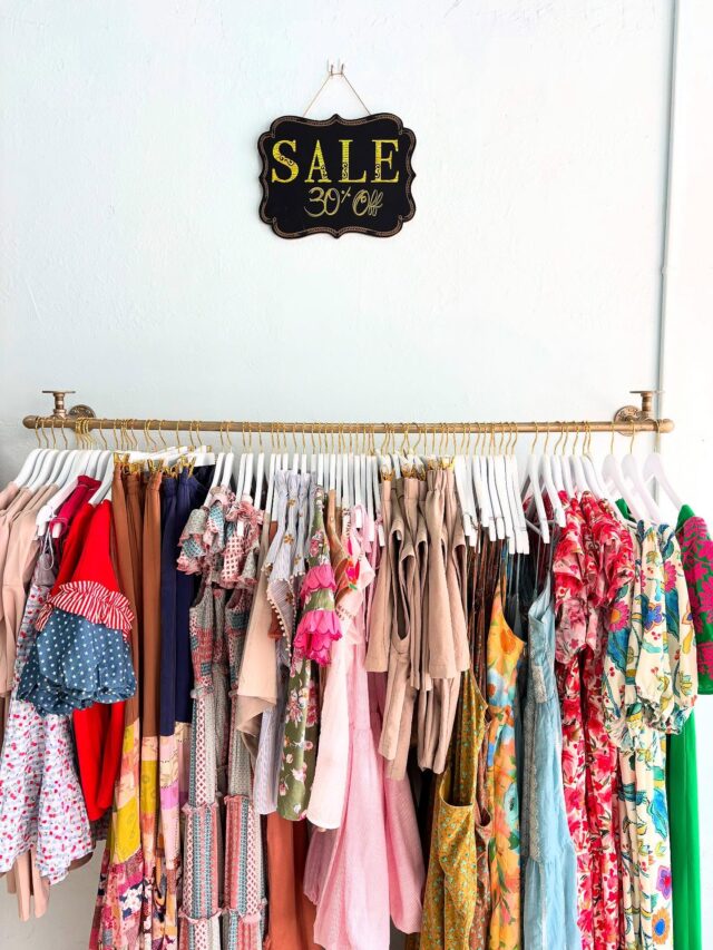 ALERT!! 30% OFF! 
Happy Friday! Be sure to come browse through this weekend for markdowns. We have a full rack offering multiple colors and styles for your favorite summer events. 🌞💕✨ 

#roselynsonfirst  #downtownhickory #smallbusiness #boutique #boutiquehubmember